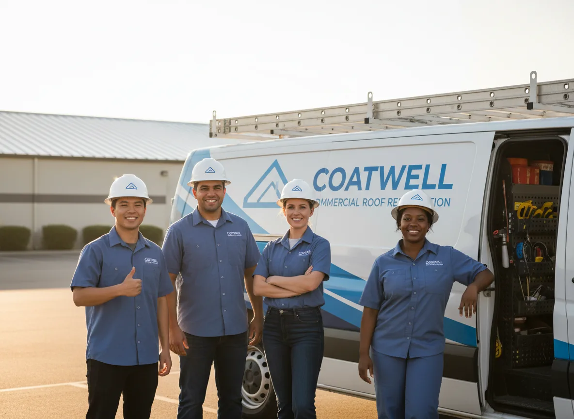 Commercial roof coating company in Allentown, GA